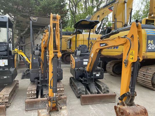 SANY SY16C ミニ掘削機 庭の作業のためのスムーズな操作