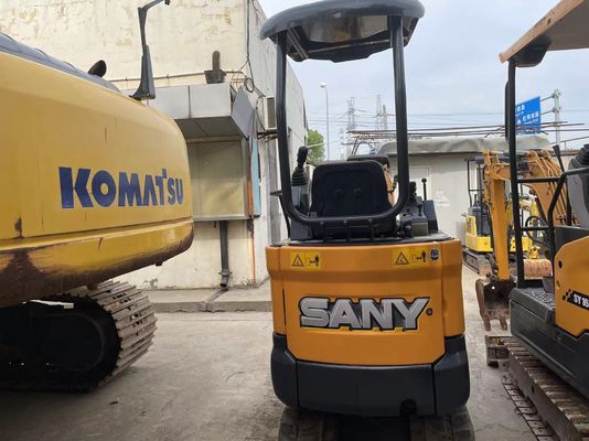 SANY SY16C ミニ掘削機 庭の作業のためのスムーズな操作