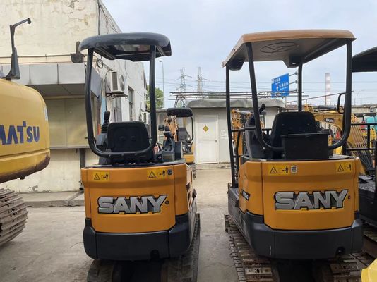 SANY SY16C ミニ掘削機 庭の作業のためのスムーズな操作