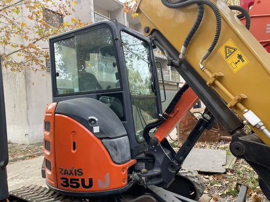 日本原産 中古 Hitachi ZX35U-5N ミニ掘削機 状態は良好/日本製 中古 ミニ掘削機 スイングアームとEPAエンジン