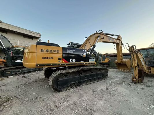中古 クローラー カタピラー 336D 掘削機 塗装 36 トン