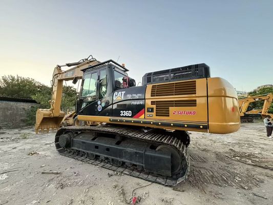 中古 クローラー カタピラー 336D 掘削機 塗装 36 トン