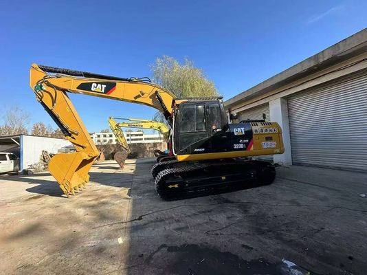 黄色 オリジナル 日本 中古 CAT 掘削機 320D2 カタピラー クローラー 掘削機