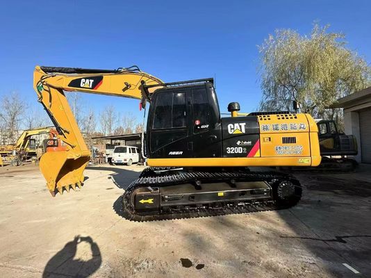 黄色 オリジナル 日本 中古 CAT 掘削機 320D2 カタピラー クローラー 掘削機