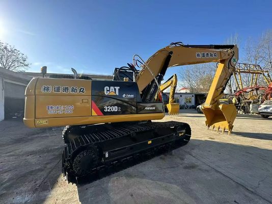 黄色 オリジナル 日本 中古 CAT 掘削機 320D2 カタピラー クローラー 掘削機