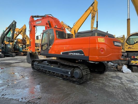 塗り替え色 使った ドーサン DX340LC-9C クローラー 掘削機 状態は良好