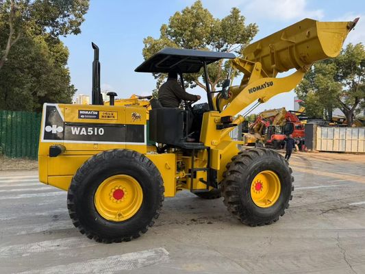 日本製 オリジナル 中古 コマツー WA510 ミニホイールローダー 状態良好