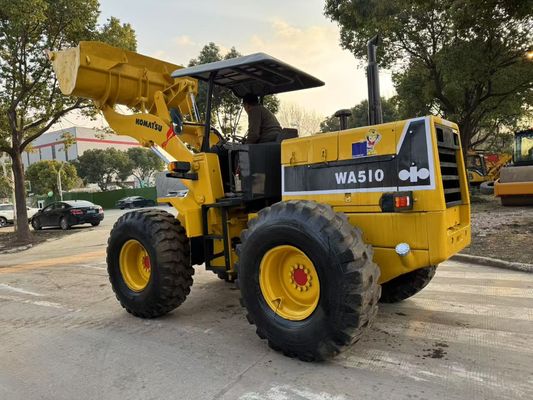 日本製 オリジナル 中古 コマツー WA510 ミニホイールローダー 状態良好