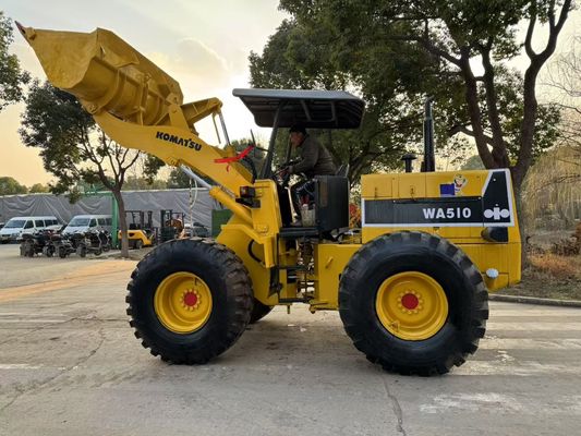日本製 オリジナル 中古 コマツー WA510 ミニホイールローダー 状態良好