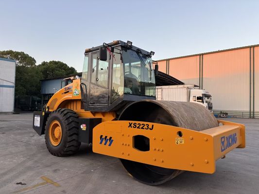 中古 XCMG XS223J シングルドラムコンパクター 操作簡単 状態良好