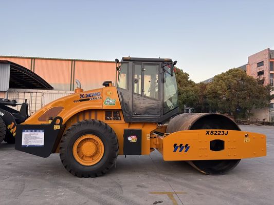中古 XCMG XS223J シングルドラムコンパクター 操作簡単 状態良好