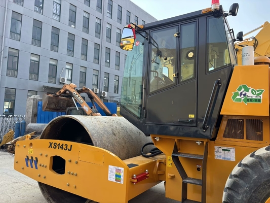 XCMG XS143J シングルドラム 14トンのロードローラー