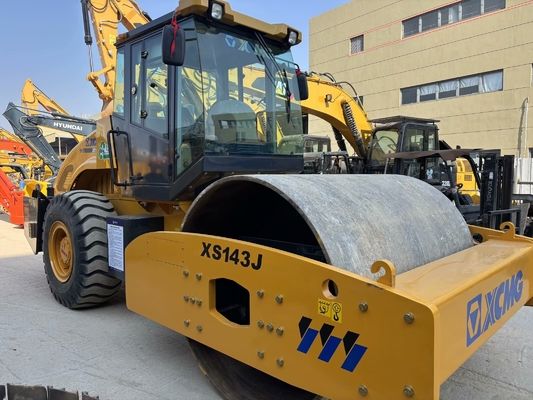 XCMG XS143J シングルドラム 14トンのロードローラー