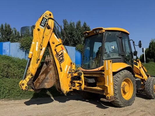 オリジナルカラー JCB 3CX 中古バックホーローダー 4輪駆動