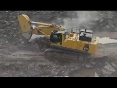 使われた掘削機